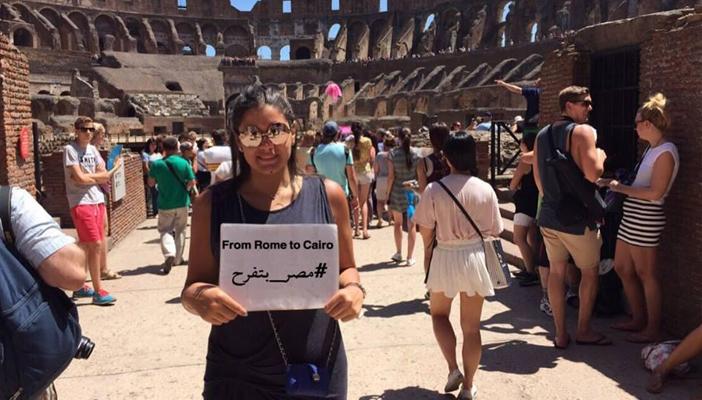 صفحة السيسي تلجأ إلى “الفوتوشوب” للدعاية لتفريعة القناة في إيطاليا