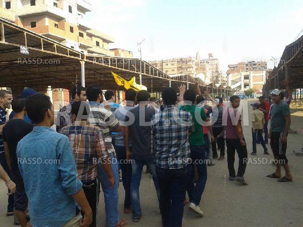 تظاهرة لـ “عفاريت إيتاي البارود” بـ”البحيرة” رافضاً للانقلاب