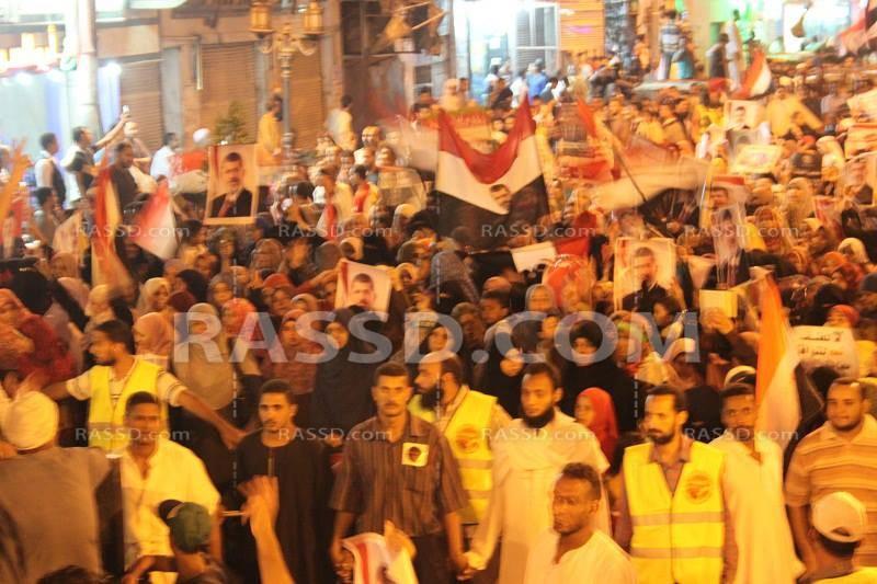 قنا تنتفض في مليونية ليلة القدر