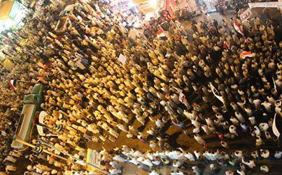 مسيرات حاشدة بمرسي مطروح في مليونية “ليلة القدر”