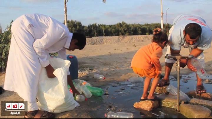 الغضب يسيطر على أهالى العريش لانقطاع المياه لليوم الثالث