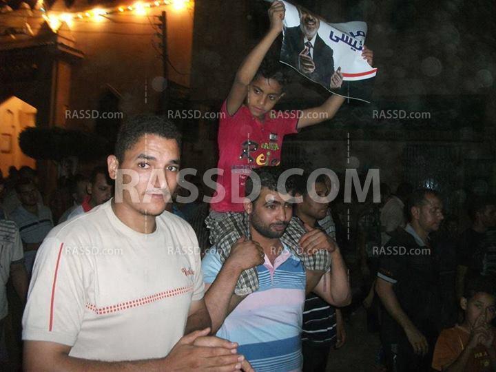 الآلاف  بكفر الدوار  في مسيرة لنصرة الشرعية