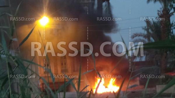 صور | أهالى بني هلال بالقوصية يقطعون الطريق على أمن الانقلاب