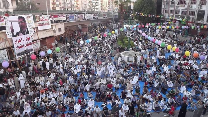 خطيب العيد بأسيوط: سننتصر على الانقلابيين