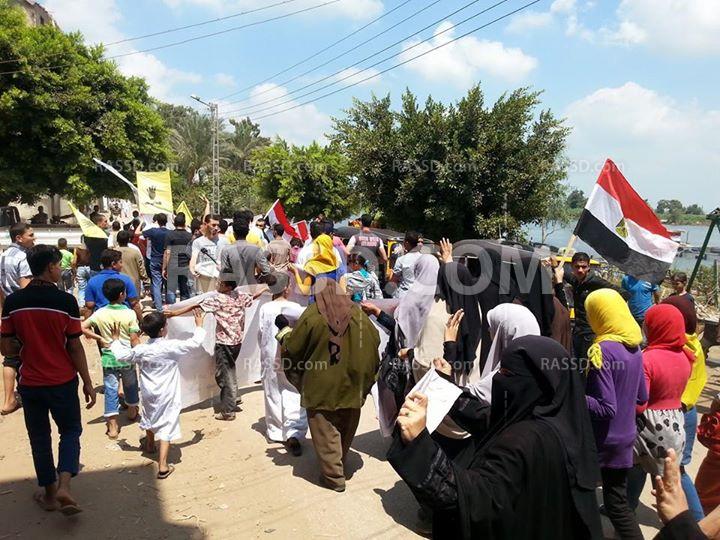 ثوار كفر المنازلة بدمياط ينتفضون في أسبوع “المقاومة أمل الأمة”