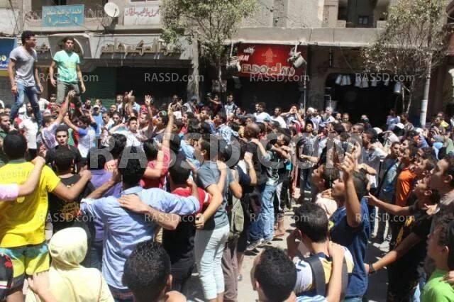 صور | مسيرة تجوب شوارع “المطرية” في “القليوبية”