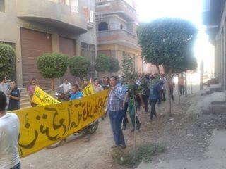 مسيرة بـ”أيتاي البارود” في “البحيرة” لـ”عفاريت ضد الانقلاب”