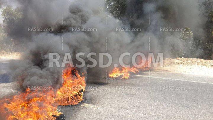 رافضو الانقلاب يقطعون طريق “اللواء 36 حربي” بالإسماعيلية