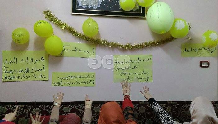 بالصور.. حرائر سوهاج يحتفلن بعيد ميلاد مرسي