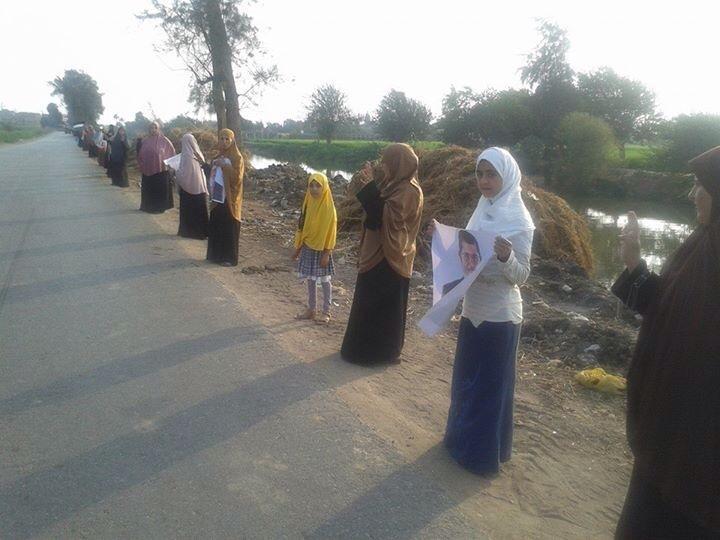 سلاسل بشرية لـ”تحالف دعم الشرعية” بالشرقية