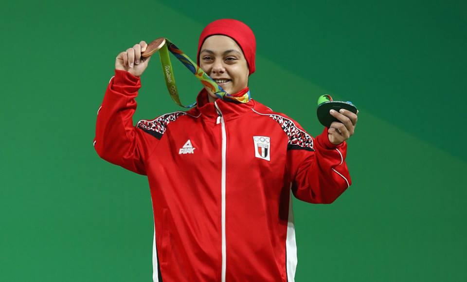 بالصور.. سارة سميرتحصد أول ميدالية لمصر في الأولمبياد