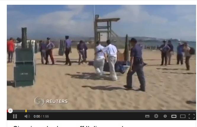 فيديو..أحلام ستة مصريين تتحطم على شواطئ صقلية