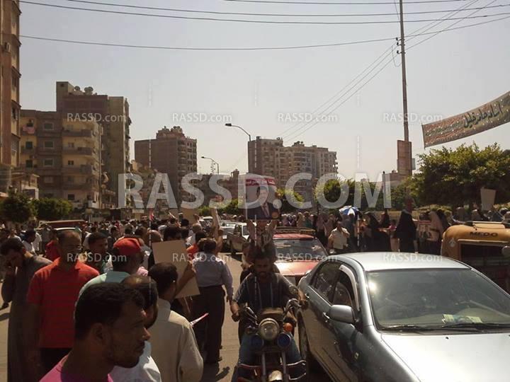 رافضو الانقلاب بالشرقية: مستمرون في التظاهر لحين عودة الشرعية