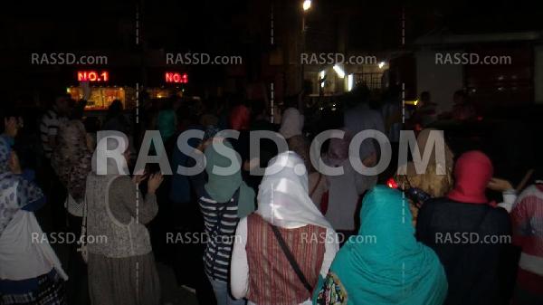 تظاهرة تضامنية مع “غزة” في “طنطا” بالغربية