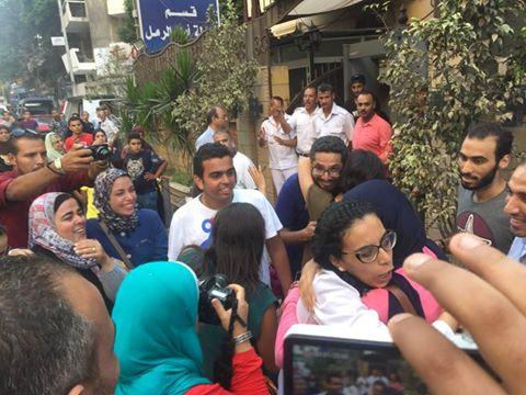 مغردو “تويتر” يحتفلون بخروج ماهينور المصري ويوسف شعبان