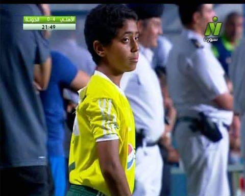 زياد الصحيفي أصغر لاعب يشارك في كأس مصر