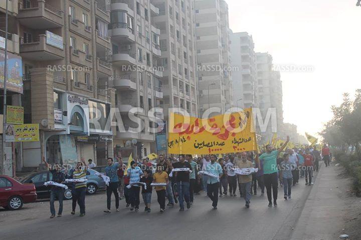 ثوار مدينة نصر ينتفضون في الذكرى الأولى لـ”مجزرة رابعة”