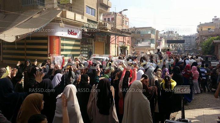 مسيرات صباحية بالدقهلية والقليوبية في ذكرى المذبحة