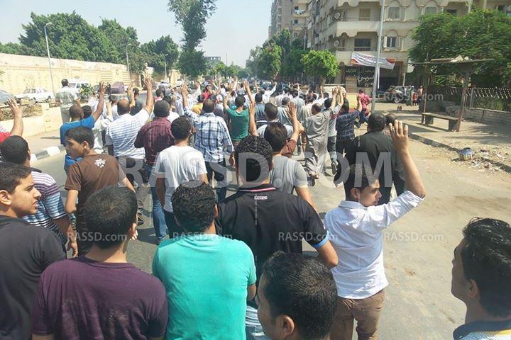 الاعتداء على مسيرة بمصر القديمة بالرصاص والخرطوش