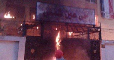 النيابة تأمر بسرعة التحريات في حريق مبنى حي عين شمس