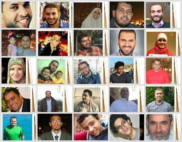 نشطاء “فيسبوك” يتداولون صورا لبعض شهداء مجزرة الفض