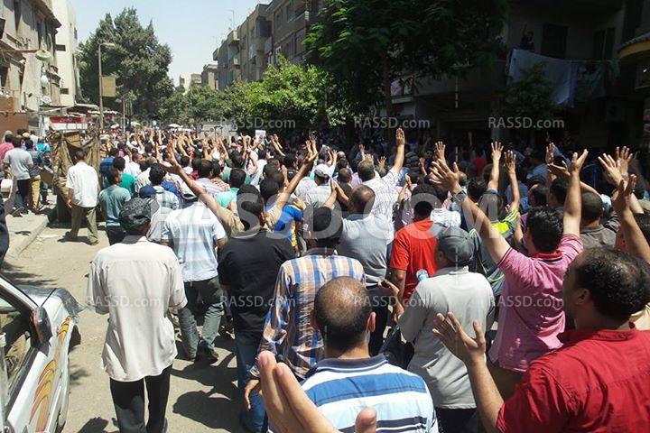 فاعليات حاشدة  في ذكرى المذبحة بفيصل والهرم وحلوان