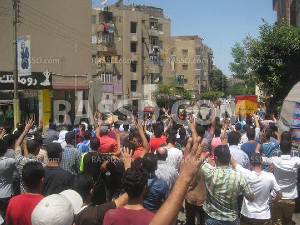 أمن الانقلاب يعتدي علي مسيرة بـ”بني سويف”