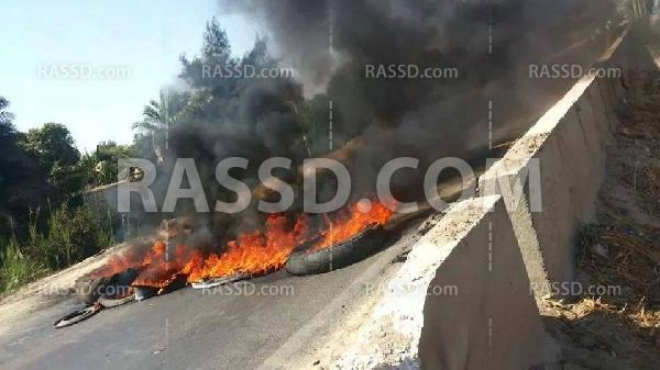 في ذكرى الفض .. قطع طريق “القاهرة – بني سويف” الزراعي