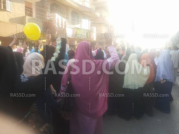 “بركة السبع” بالمنوفية تنتفض نصرة لـ”غزة”