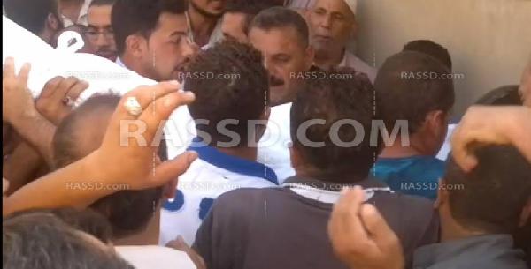 أهالي الدقهلية يشيعون جنازة شهيد مجزرة الاقتحام