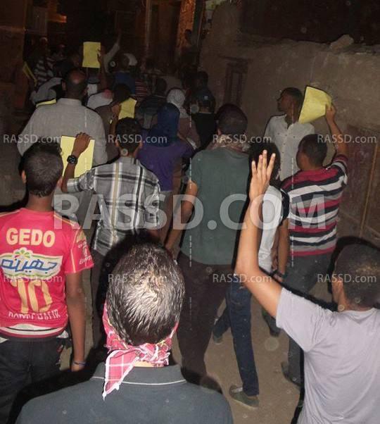 مسيرة ليلية في “أسوان” تنديدًا بمجاز فض “رابعة” و”النهضة”