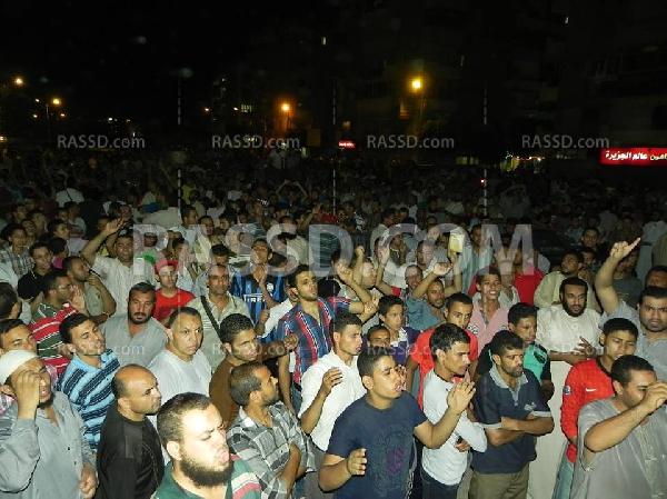 عشرات الآلاف من أبناء الفيوم يكسرون حظر التجوال