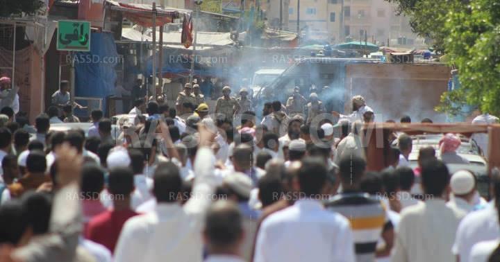 عاجل..اطلاق النار يحول طريق مسيرة ضد الانقلاب بمطروح