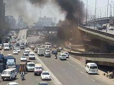 قطع طريق رمسيس في الذكرى الأولى للمذبحة