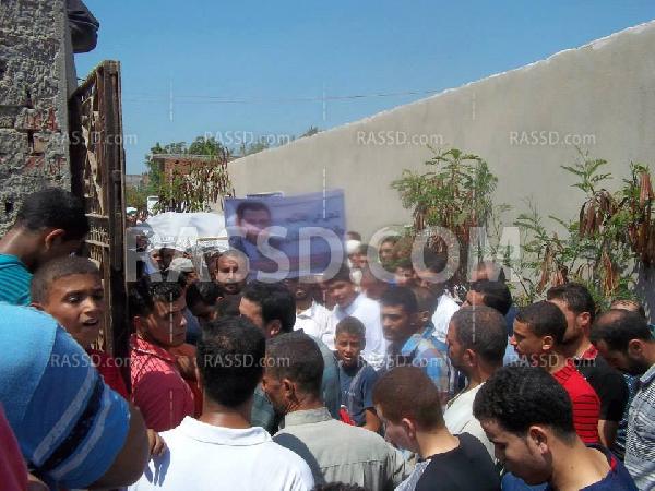 مركز دكرنس يودع الشهيد الخامس فى مجزرة رابعة