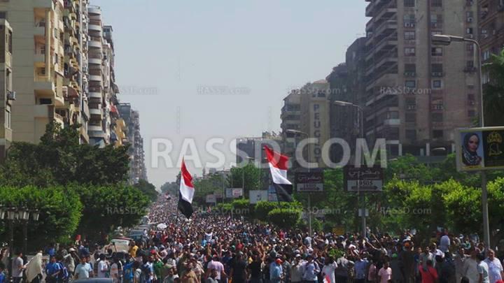 مسيرة مدينة نصر تصل العباسية في طريقها لـ”رمسيس”