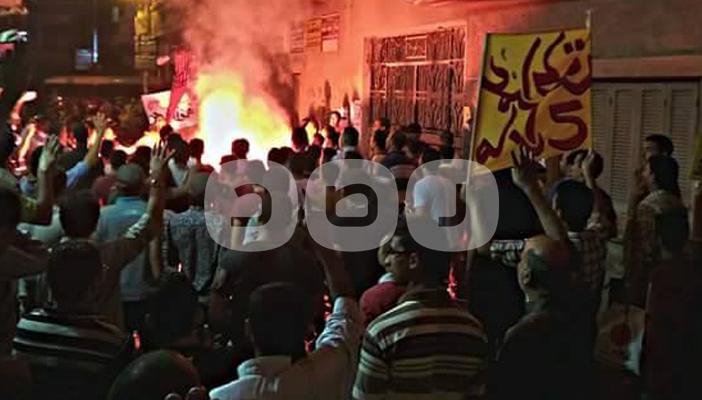 بالصور ..استمرار فعاليات معارضي حكم العسكر في ذكرى مذبحة رمسيس