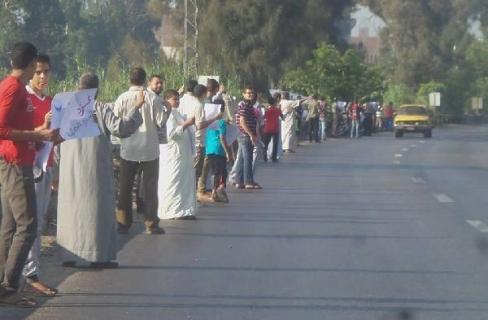 سلسلة بفاقوس بالشرقية فى ذكرى احداث رمسيس