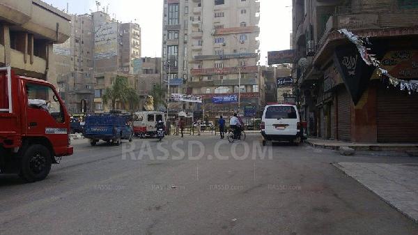 الأمن يواصل غلق الطرق المؤيدية لمديرية أمن الشرفية