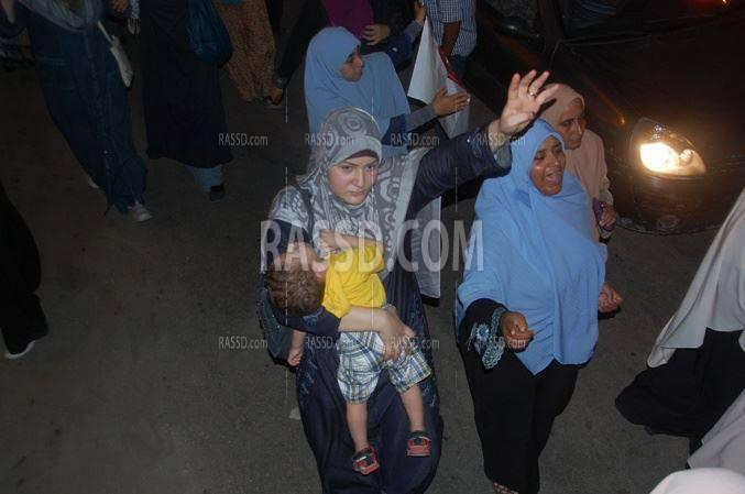 مسيرات لأهالي منطقة الرمل بالأسكندرية لرفض الانقلاب