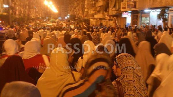 مسيرات حاشدة بالإسكندرية لكسر حظر التجوال