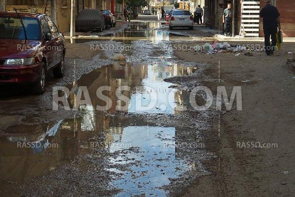 أزمة مياه الصرف الصحي تجتاح جميع مناطق المحلة