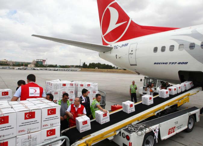 حملة مساعدات تركية لغزة تجمع 24.5 مليون دولار