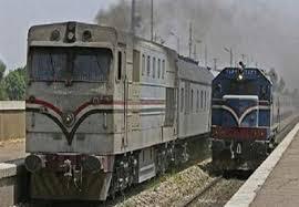 عودة حركة قطارات خط الصعيد بعد توقفها بسبب نيران المجهولين