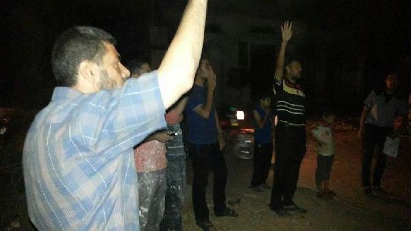 وقفة مناهضة للانقلاب بقرية “العزيزة” في الدقهلية