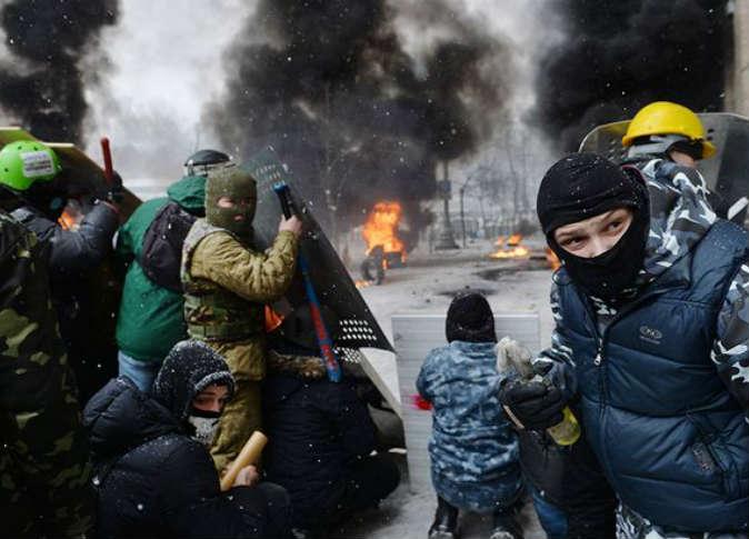 انفصاليو أوكرانيا يُسقطون طائرة حربية