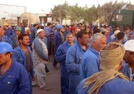 القبض على عامل من المضربين بشركة السويس للصلب