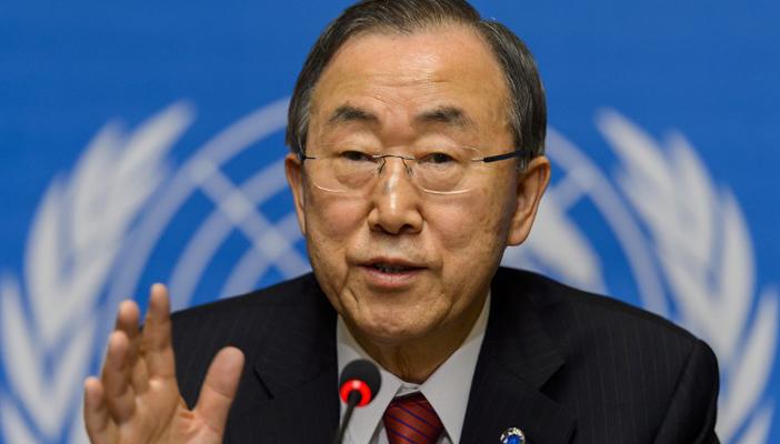 بان كي مون يدعو لإجراء تحقيق عاجل حول “قصف المدنيين في تعز”