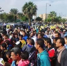 مسيرة لثوار عزبة النخل تطالب بالقصاص للشهداء