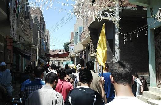 مسيرة بالميمون بـ “بنى سويف” فى أسبوع “القصاص مطلبنا”